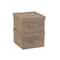Household Essentials Fabric Storage Bin with Lid, 2ct.